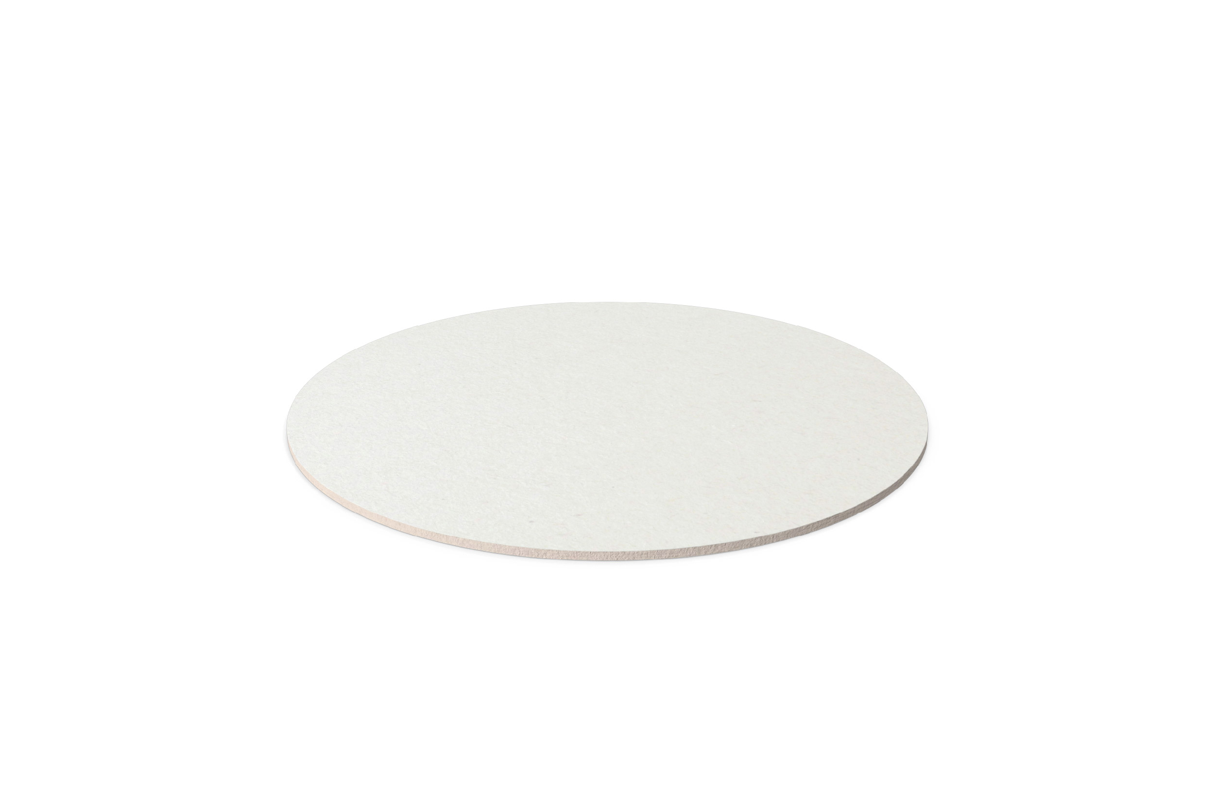 Square Plain Off White Coasters 4 Inches (125)
